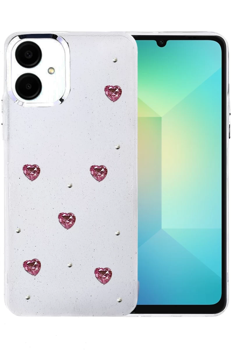 Samsung Galaxy A07 4G Uyumlu Fiyonk Desenli Kapak - Desen 3