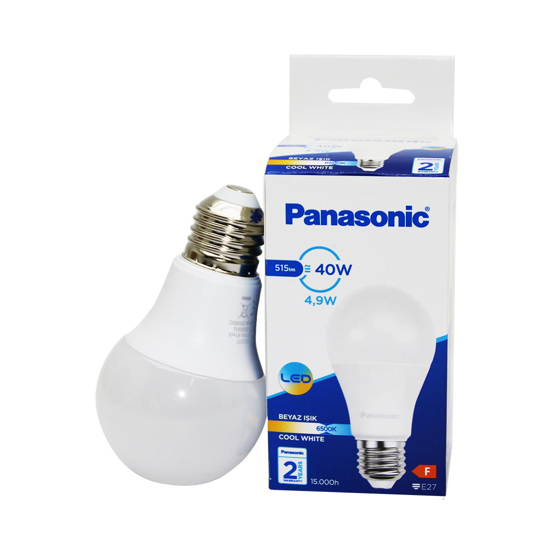 E27 LED Ampul 4.9W Cool White 515LM