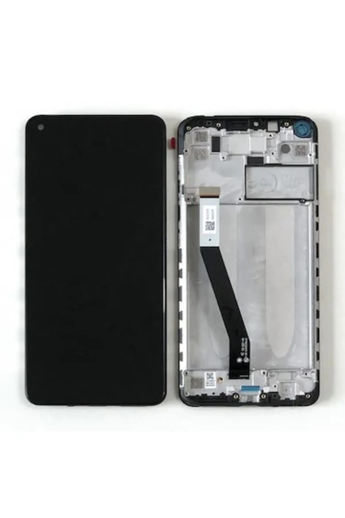 Redmi Note 9 Ekran Dokunmatik Çıtalı SRV (Siyah)