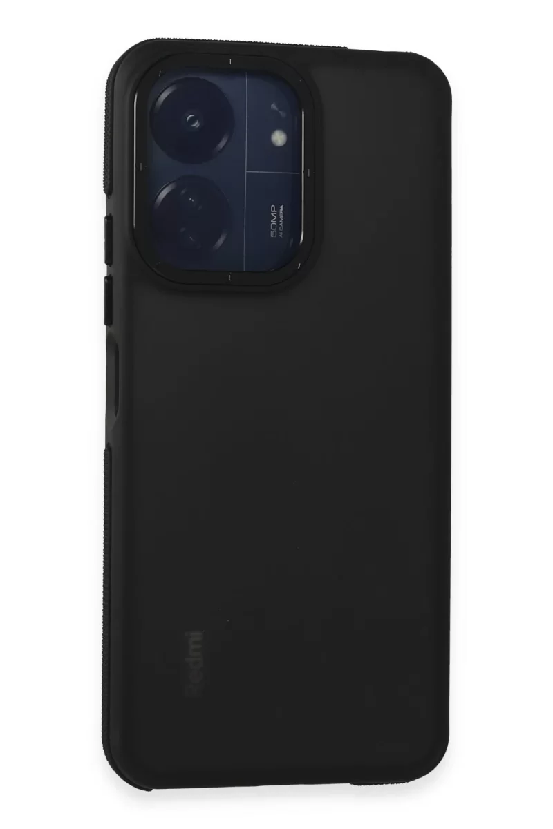 Xiaomi Redmi 13C Uyumlu Harvel Kapak - Siyah