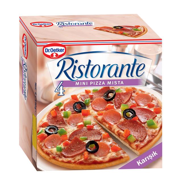 Ritorente Mini Pizza Mista 600gr 1 Adet