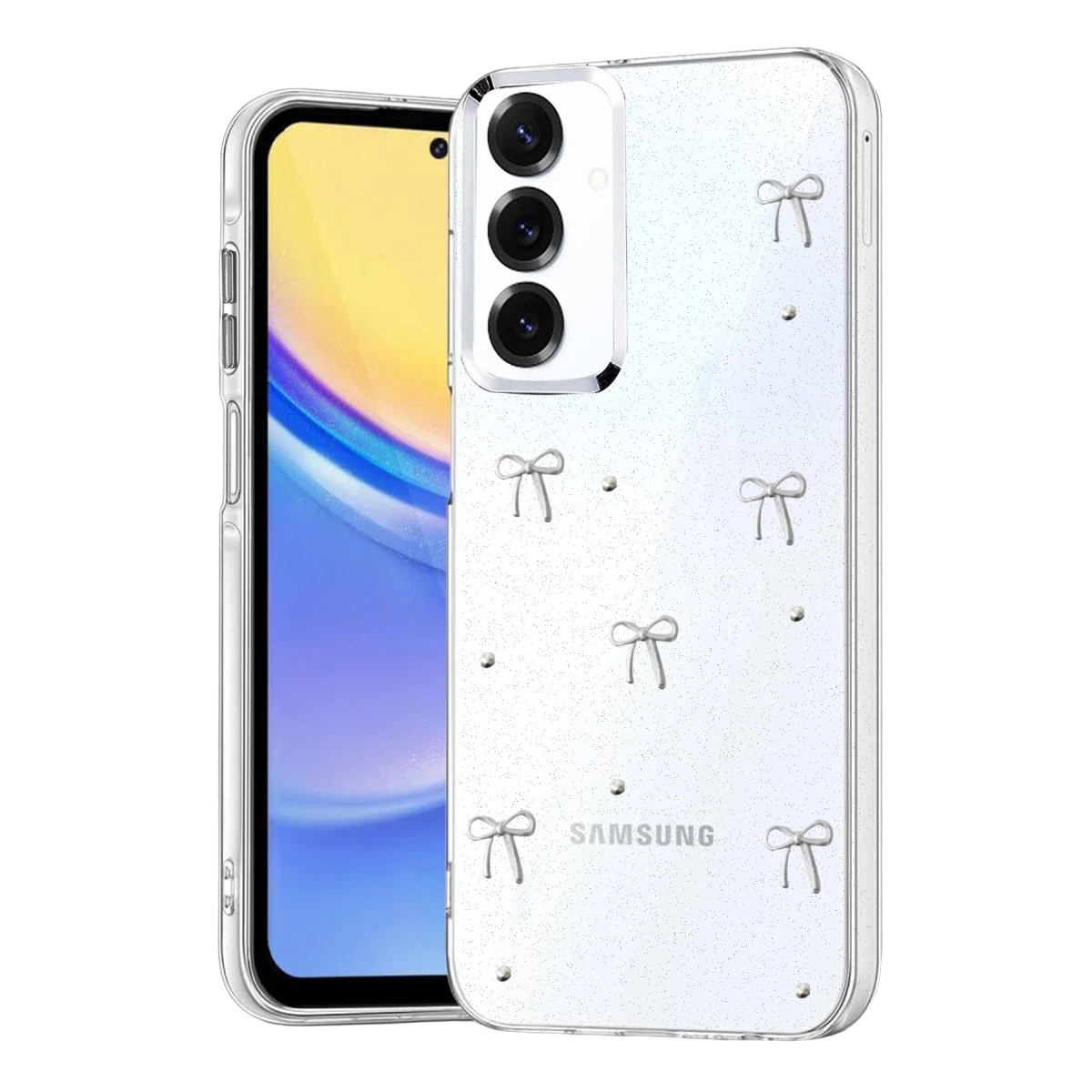 Samsung Galaxy S24 FE Fiyonk Desenli Kapak - Desen 5
