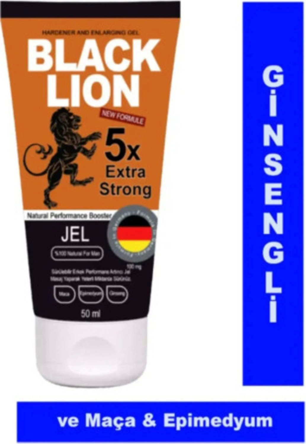 Black Lion Ginsengli Krem 50 ml x 2 Adet