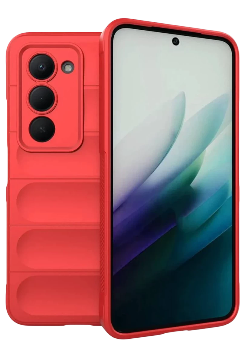 Xiaomi Redmi 15 4G Uyumlu Optimum Silikon - Kırmızı