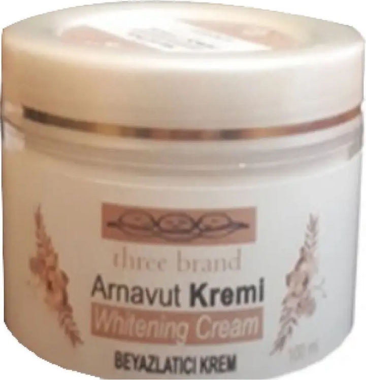 Three Brand Whitens Cream Arnavut Kremi 100ML Cilt Tonu