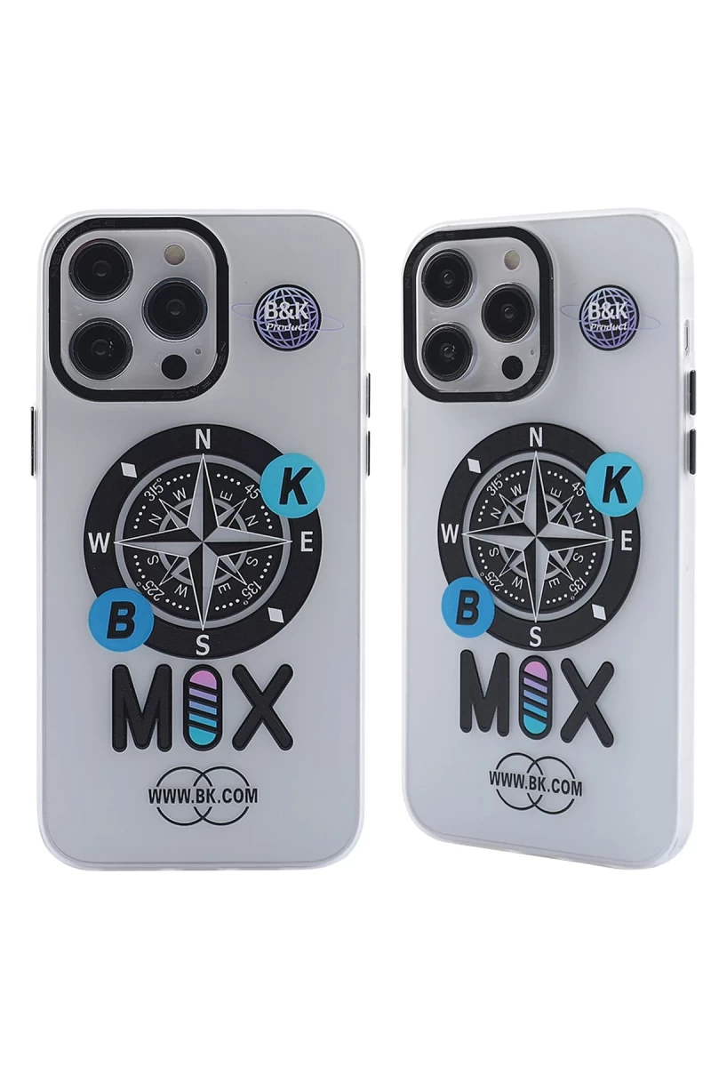 Apple iPhone 12 Pro Max Uyumlu Kılıf Apollo Magneticsafe Desenli Kapak - Apollo Şeffaf - 3