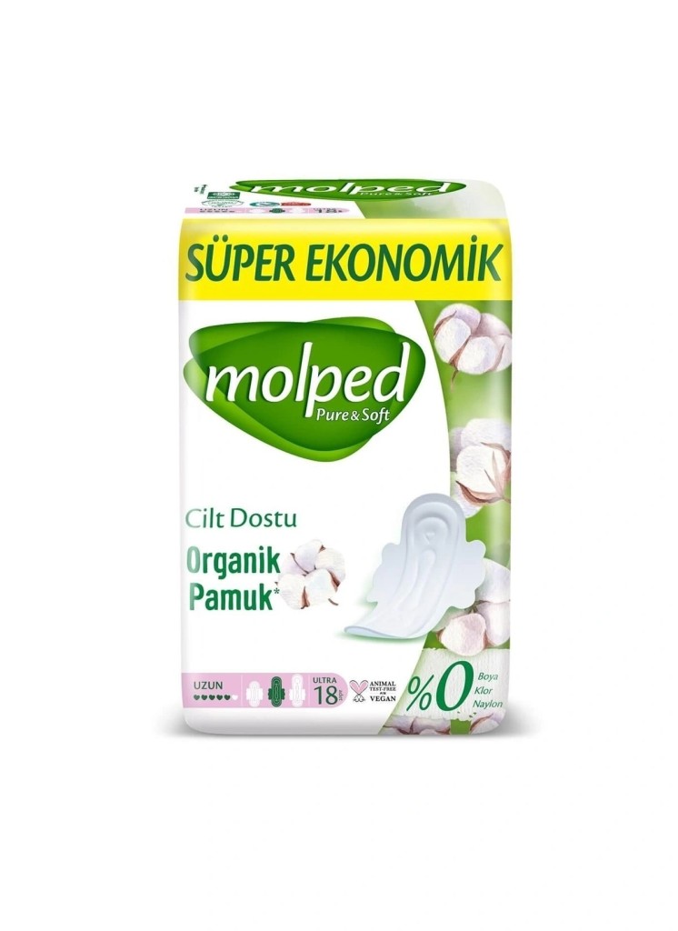 Pure&amp;Soft Ped Uzun Süper Eko 18 Adet