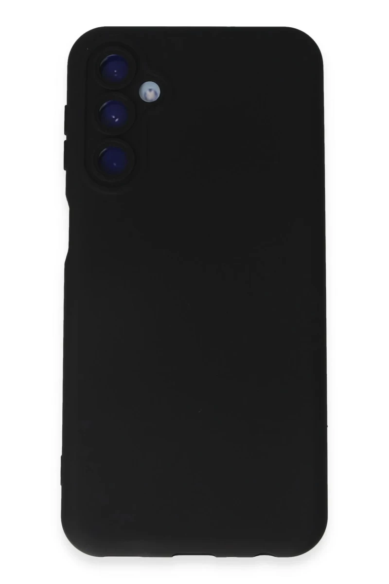 Samsung Galaxy M14 5G Uyumlu Kılıf Nano içi Kadife Silikon - Siyah