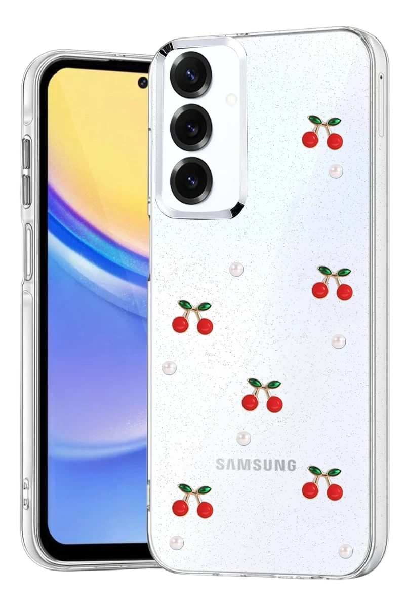 Samsung Galaxy A34 5G Uyumlu Fiyonk Desenli Kapak - Desen 9
