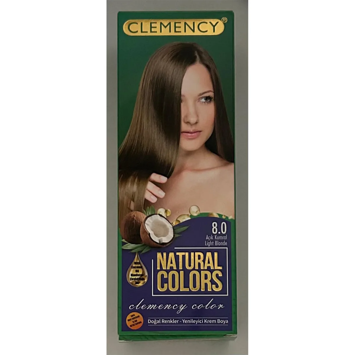 Natural Colours Saç Boyası Seti - 8.0 Açık Kumral