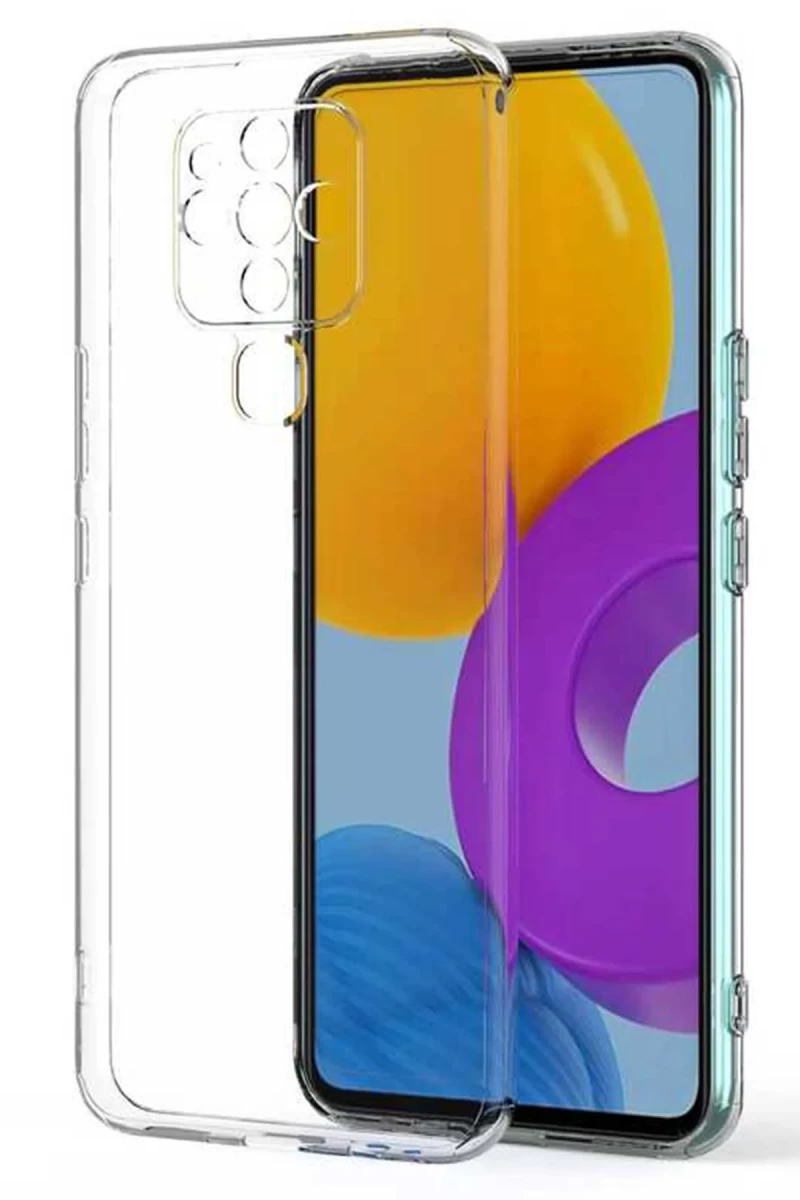 Tecno Camon 16 Uyumlu Kılıf Lüx Şeffaf Silikon