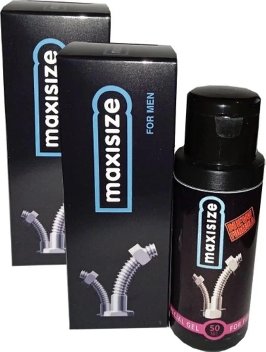 Süper Erkeklere Özel For Men Maxı Sıze Lubricant Jel 50 ml 2 Adet