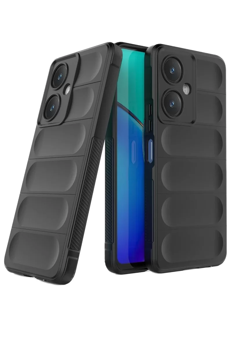 Vivo Y27 Uyumlu Kılıf Optimum Silikon - Siyah
