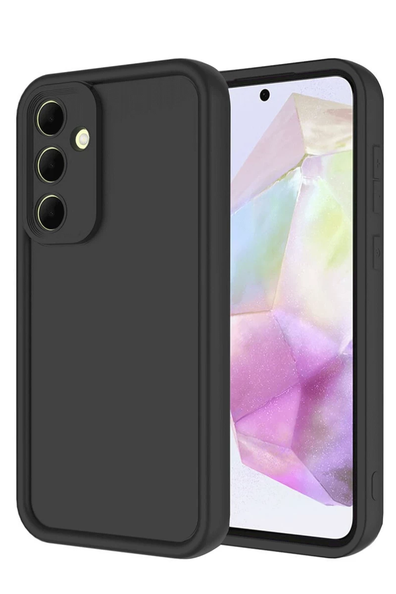 Samsung Galaxy A36 Uyumlu Kılıf Viera Silikon - Siyah