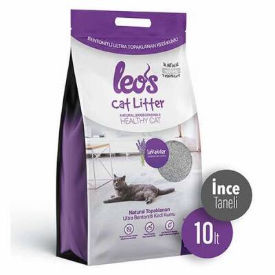 Cat Litter Lavanta Kokulu İnce Taneli Kedi Kumu 10 Lt