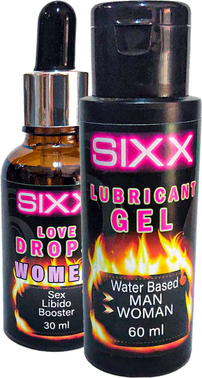 Sixx Bayan Ve Baylara Uygun Iubrikant 60 Ml Jel Ile  Kadınlara Özel Damıa