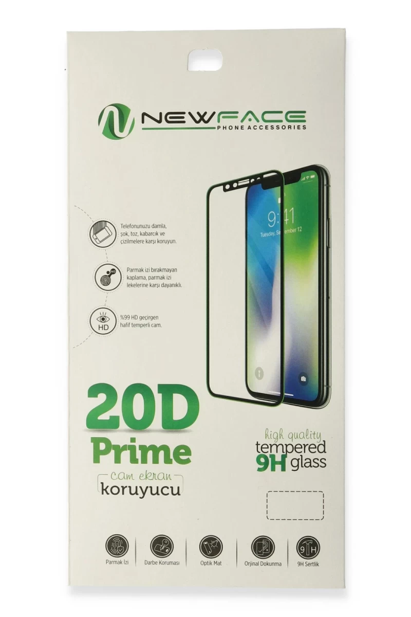 Apple iPhone 14 Pro Uyumlu 20D Premium Cam Ekran Koruyucu