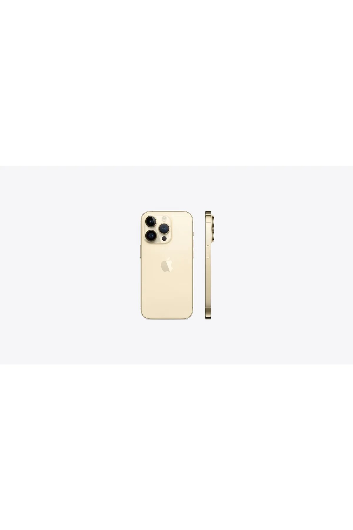Iphone 14 Pro Max Uyumlu Batarya Pil Kapağı - Gold