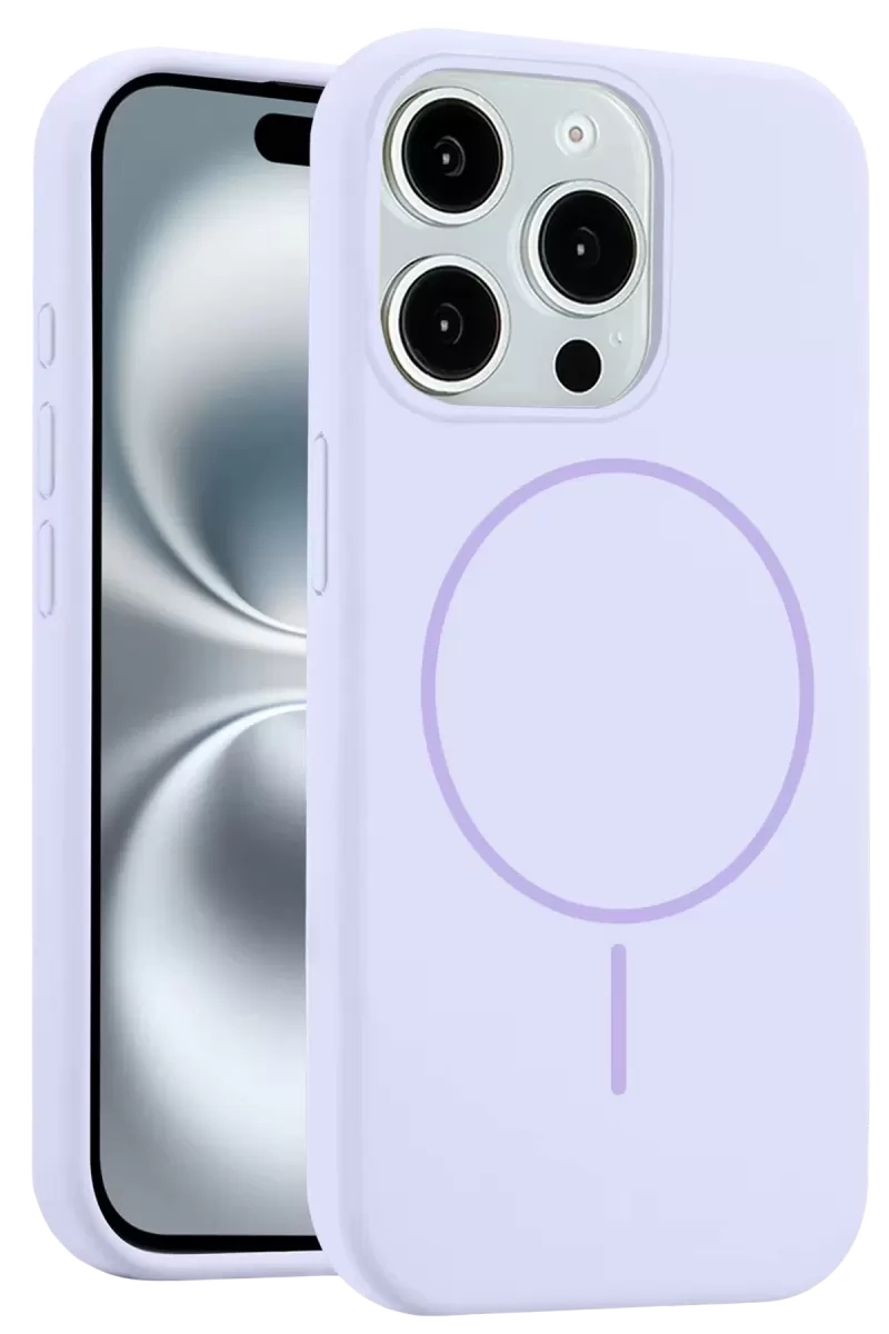 Joko Apple iPhone 14 Pro Max Uyumlu Kılıf Jully Magsafe Kapak - Lila