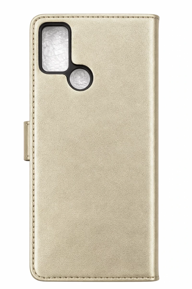 Tecno Pova Trend S Plus Kapaklı Kılıf - Gold