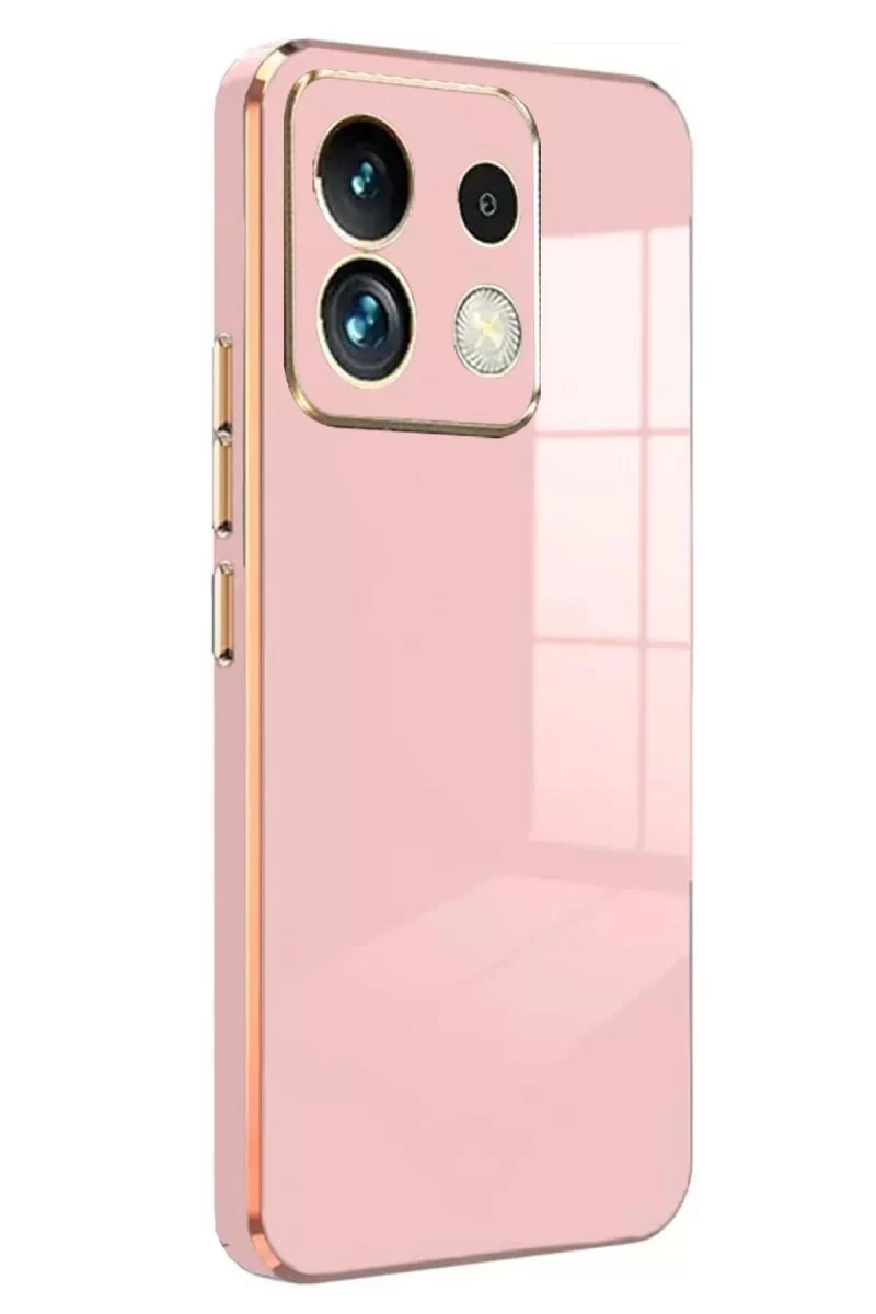 Xiaomi Poco M6 Pro 4G Uyumlu Kılıf Volet Silikon - Pembe