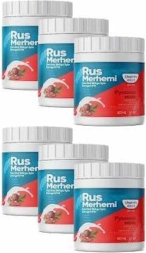 Olegovich Medicine Olegovic Medicine 6 Kutu - Rus Merhemi 50 ml - Orijinal Ürün