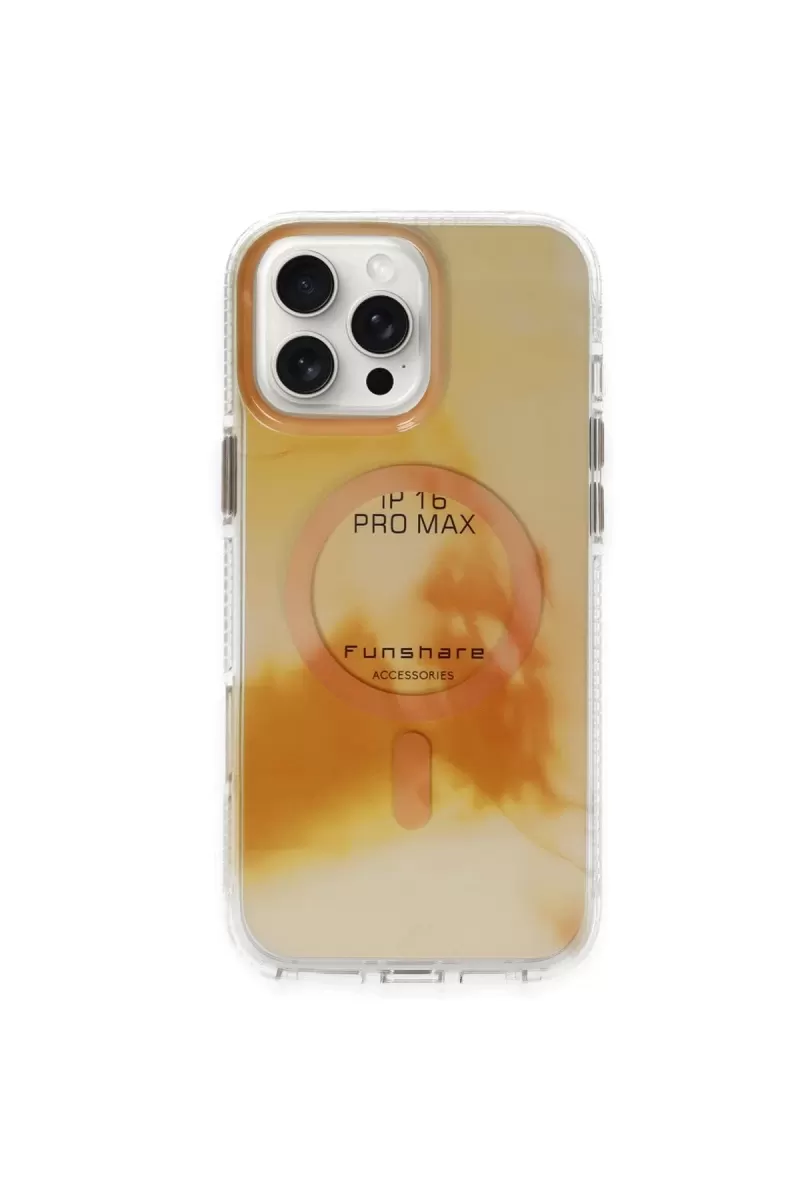 Joko Apple iPhone 16 Pro Uyumlu Phantom Magsafe Kapak - Gold