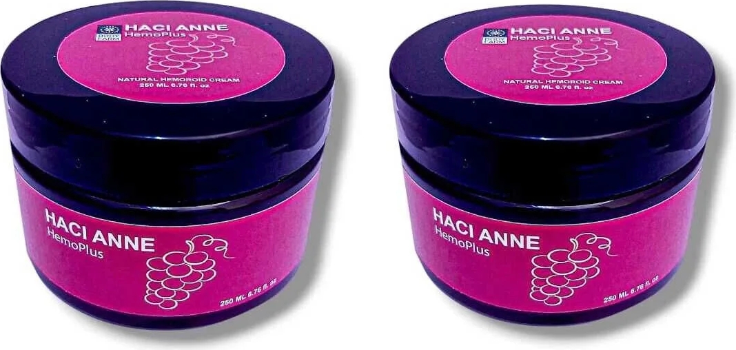 Süper Hacı Anne Hemoplus Natural Kremi 250 ml x 2 Adet