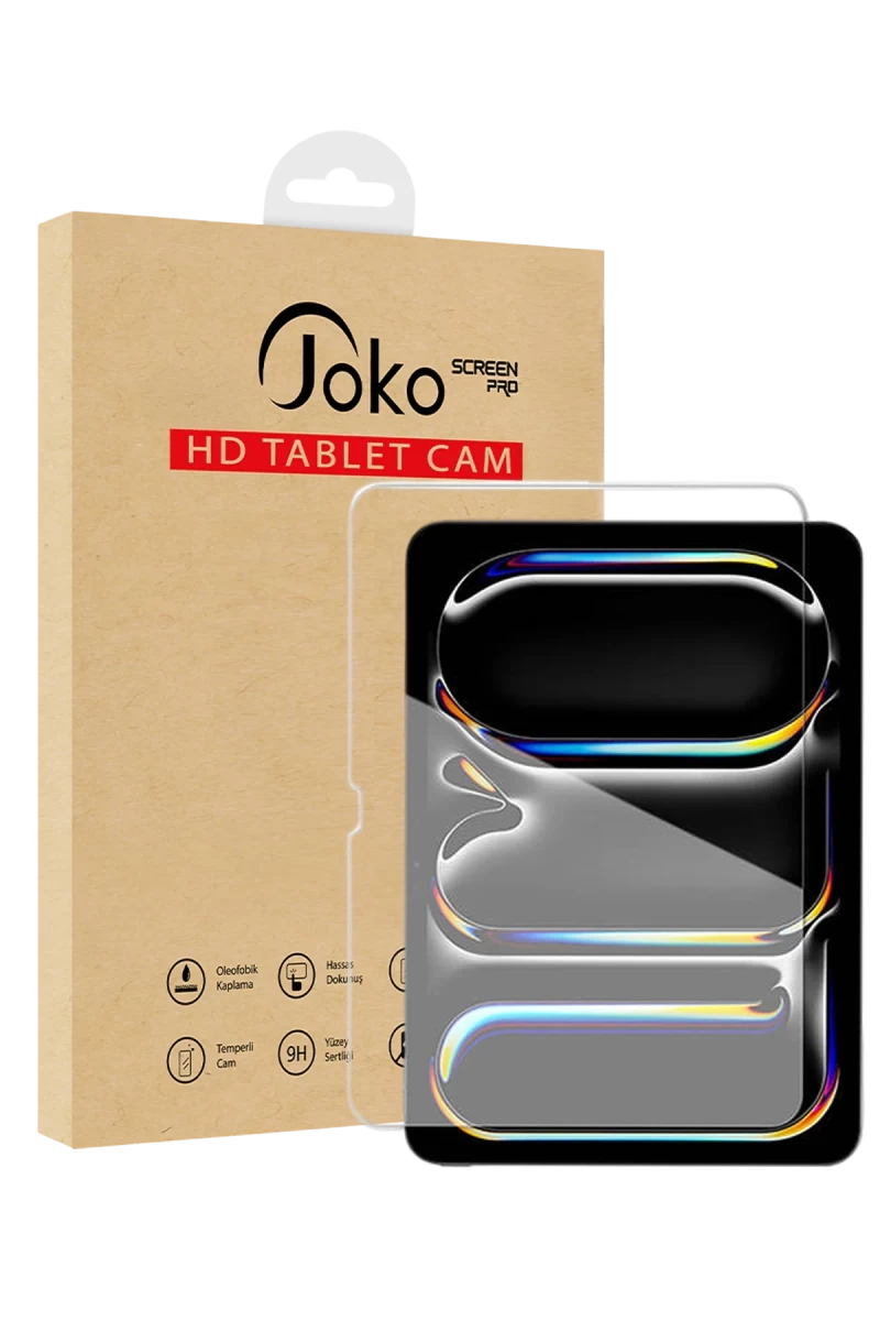 Joko Apple iPad Air 4 10.9 HD Tablet Cam Ekran Koruyucu - Şeffaf