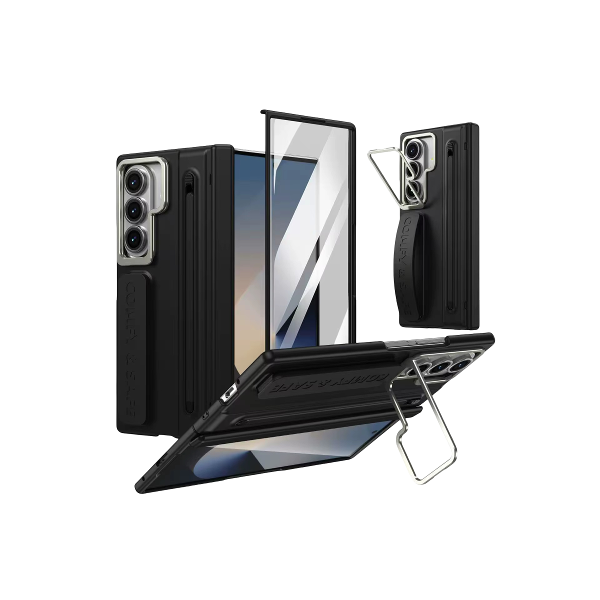 Joko Samsung Galaxy Z Fold 8 Ultra FoldPro Magsafe Kapak - Siyah