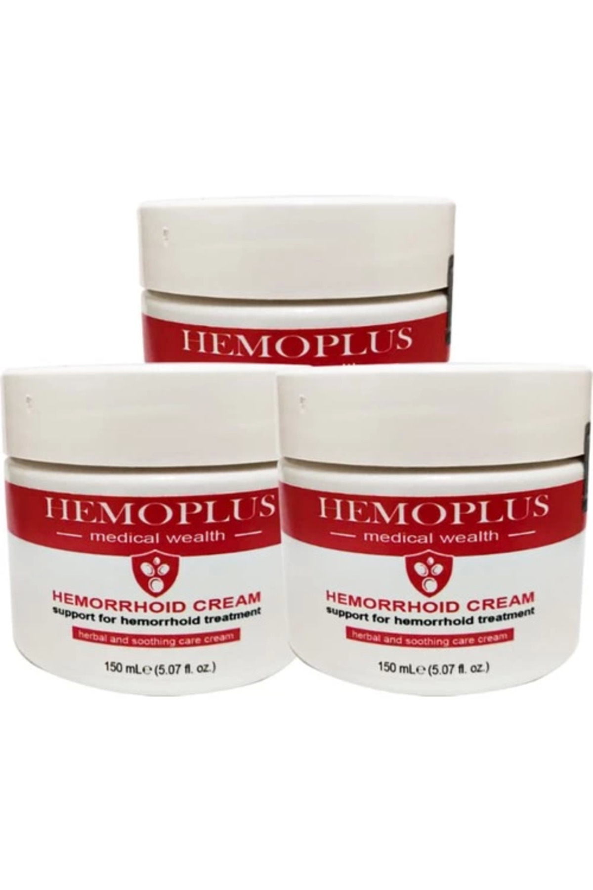 Hemoplus Rahatlatma Kremi Büyük Boy 3ADET 150 ml