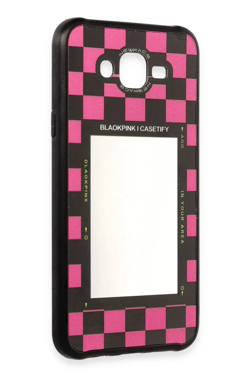 Samsung Galaxy J7 Uyumlu Kılıf Mirror Desenli Kapak - Mirror - 8