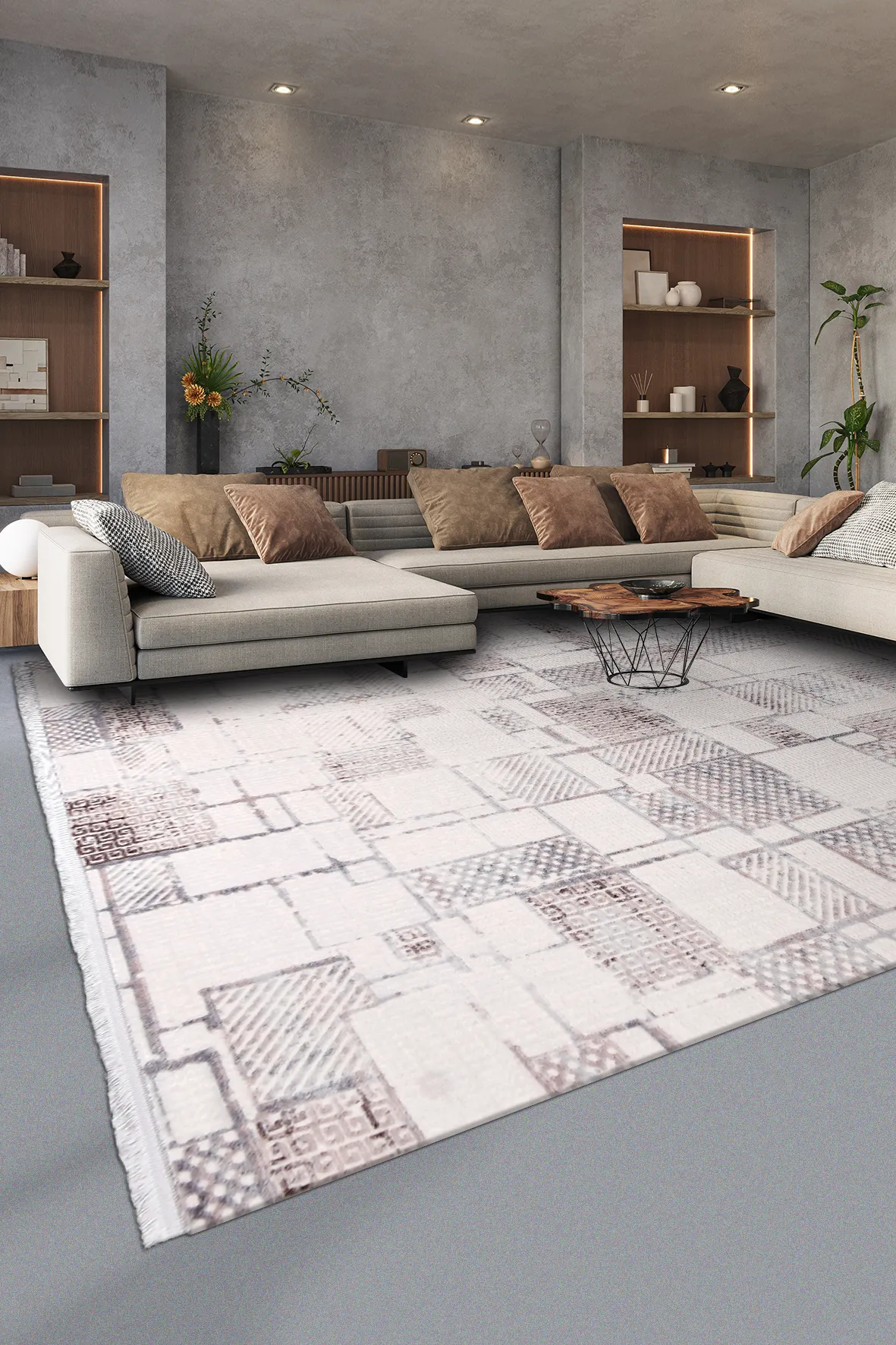 YoudayHomeCollection EYNA Model Oturma Odası Halısı · EBAT: 100X500