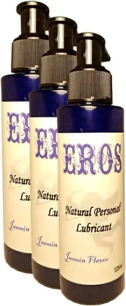 Süper Eros Natural Personal Lubricant Chocolata Flowers 375ML Lubricant Kayganlaştırıcı Jel x 3 Adet