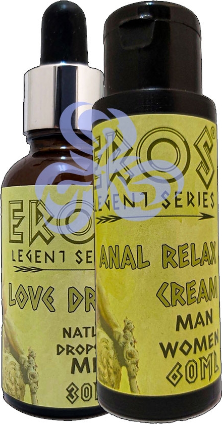 Eros Legent 60 ml Bay Bayan Reıaxcream + Erkeklere Özel Cinseldamla 30 ml