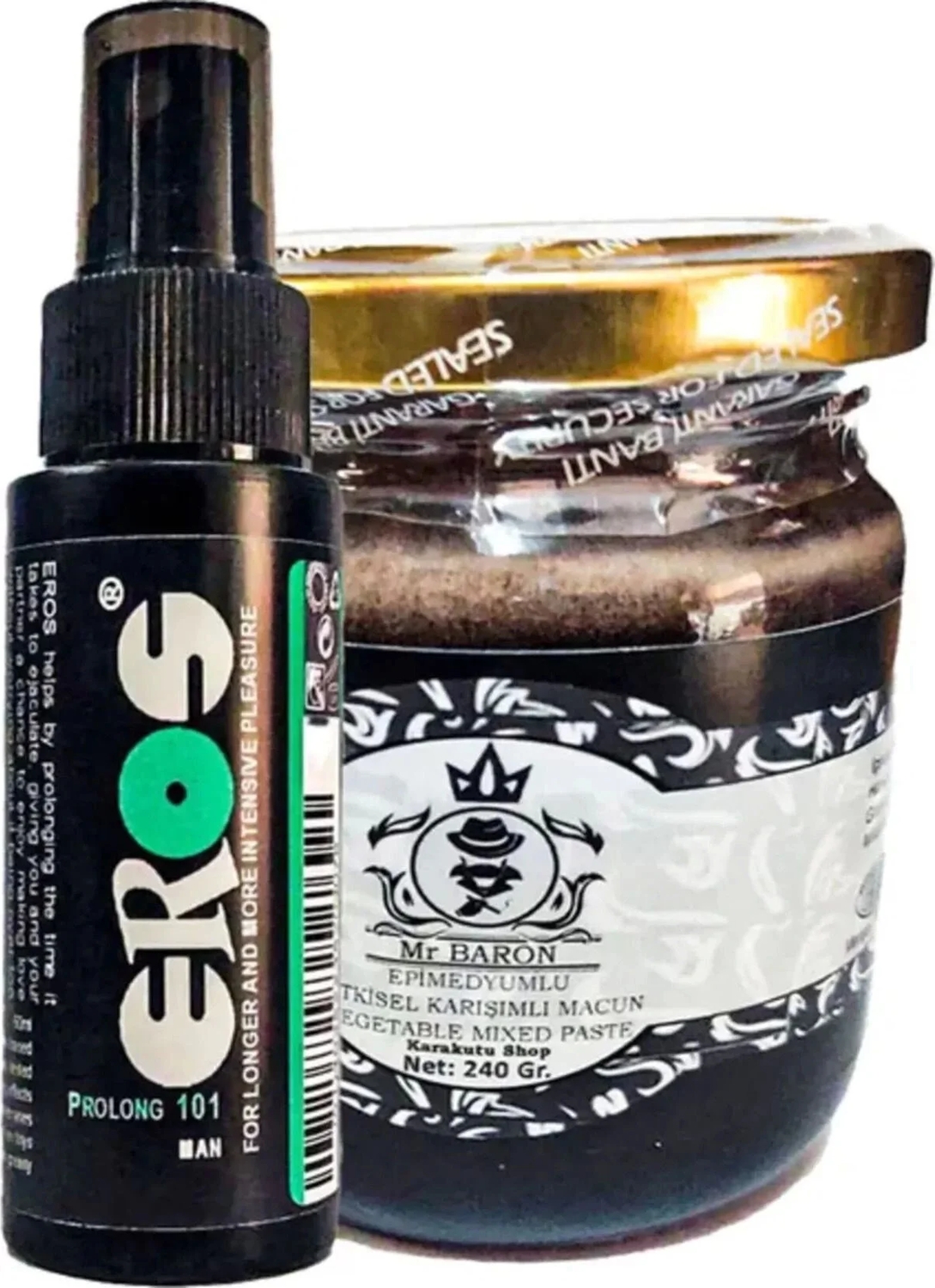 Eros Pro 101 Büyük Boy Sprey 60 ml Mr Baron Erkeklere Çok Özel 240 gr