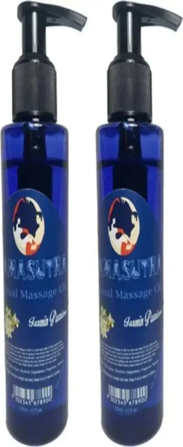 Süper Kayganlaştırıcı Yasemin Aromalı Jel - Lubricant Jasmine Flavored Gel 250ML x 2 Adet