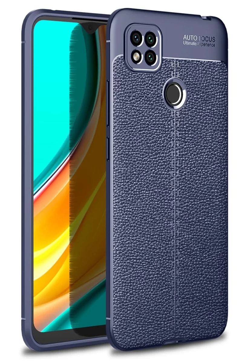 Xiaomi Redmi 9C Uyumlu Kılıf Auto Focus Kapak - Lacivert