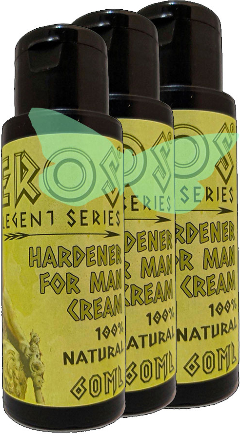 Eros Legent Erkeklere Özel 3 Adet SertPe.nis Masaj Kremi 60 ml