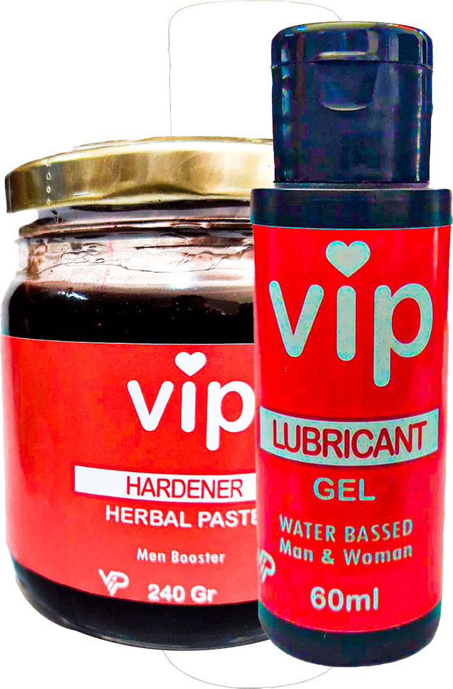 VİP Lubrikant Jel +  Erkeklere Özel Macun