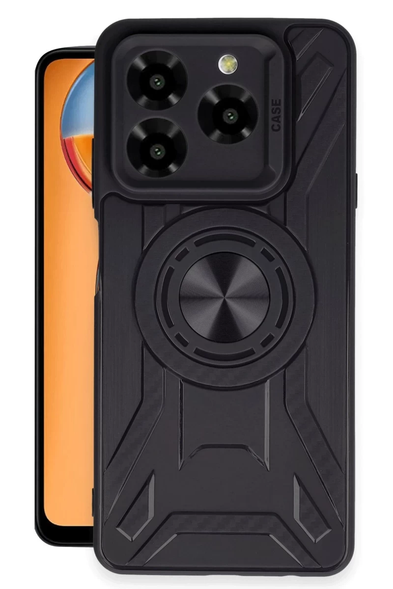 General Mobile Era 50 Kılıf Lincoln Silikon - Siyah