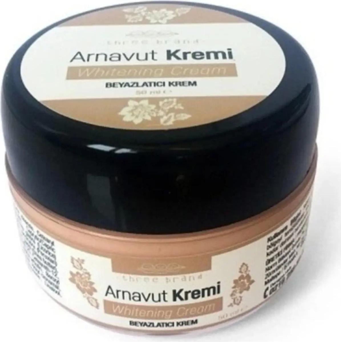 Three Brand Whitening Cream Arnavut Kremi 50 ml  Kremi 5 Adet