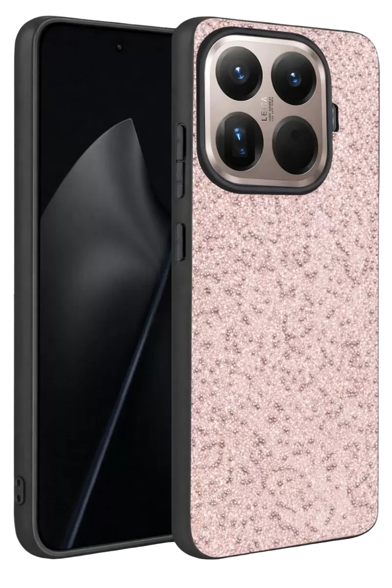 Onegif Xiaomi Mi 15T Pro Uyumlu Bright Simli Kapak - Pembe
