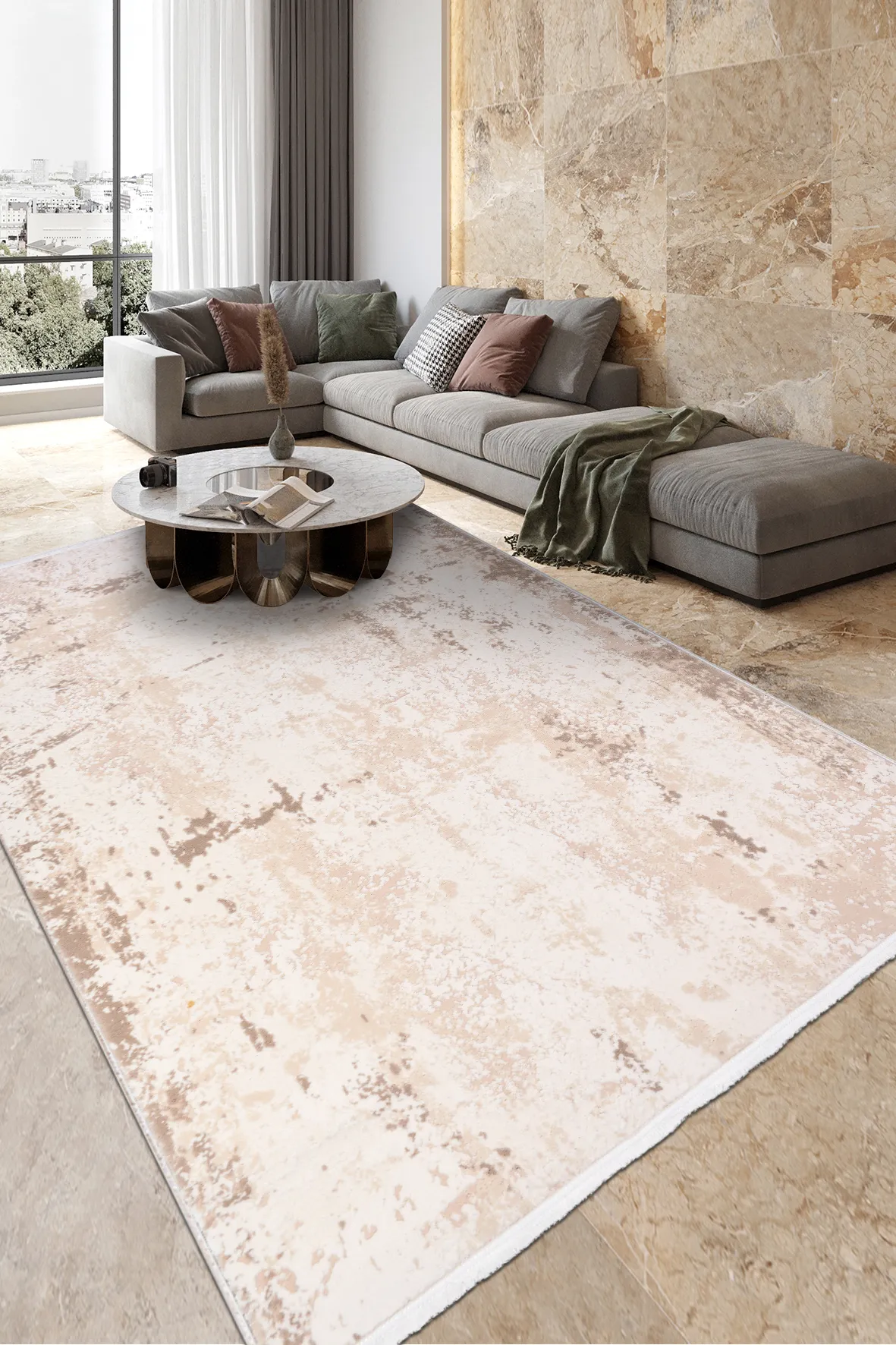 YoudayHomeCollection GASPİNA Model Oturma Odası Halısı · EBAT: 100X450