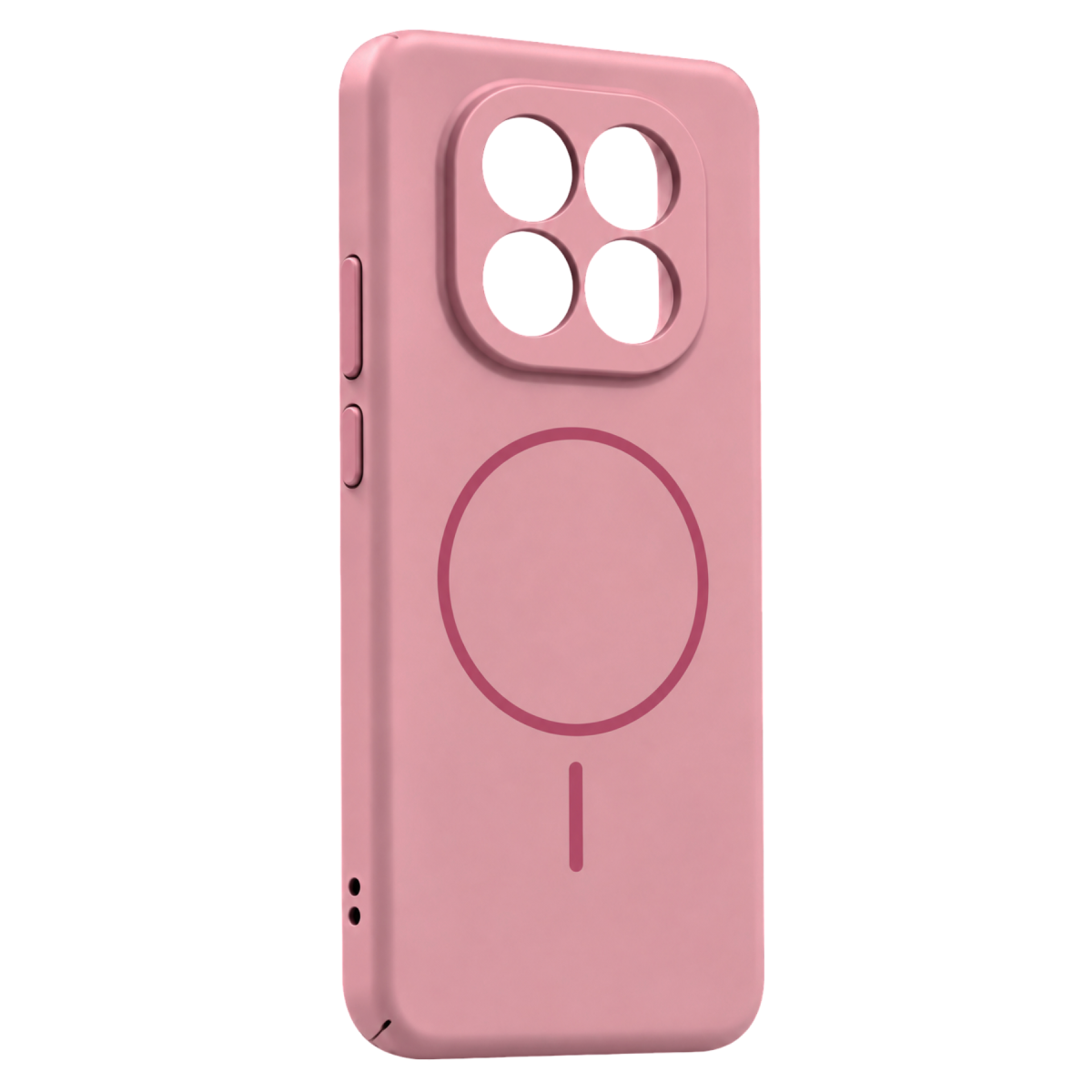 Xiaomi Redmi Note 15 4G Mika PC Magsafe Kapak - Pembe