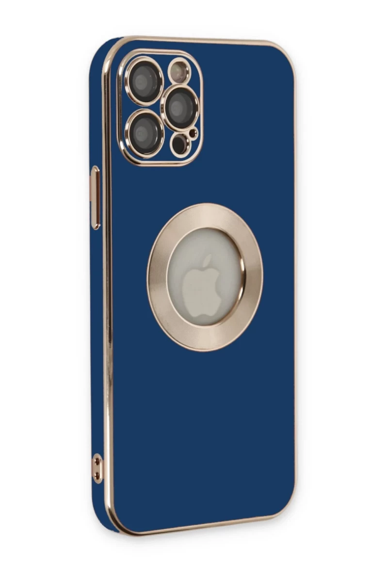 Apple iPhone 12 Pro Max Uyumlu Kılıf Store Silikon - Mavi