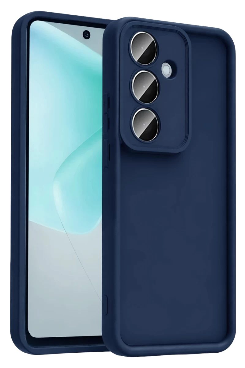 Samsung Galaxy A37 5G Uyumlu Viera Silikon - Lacivert