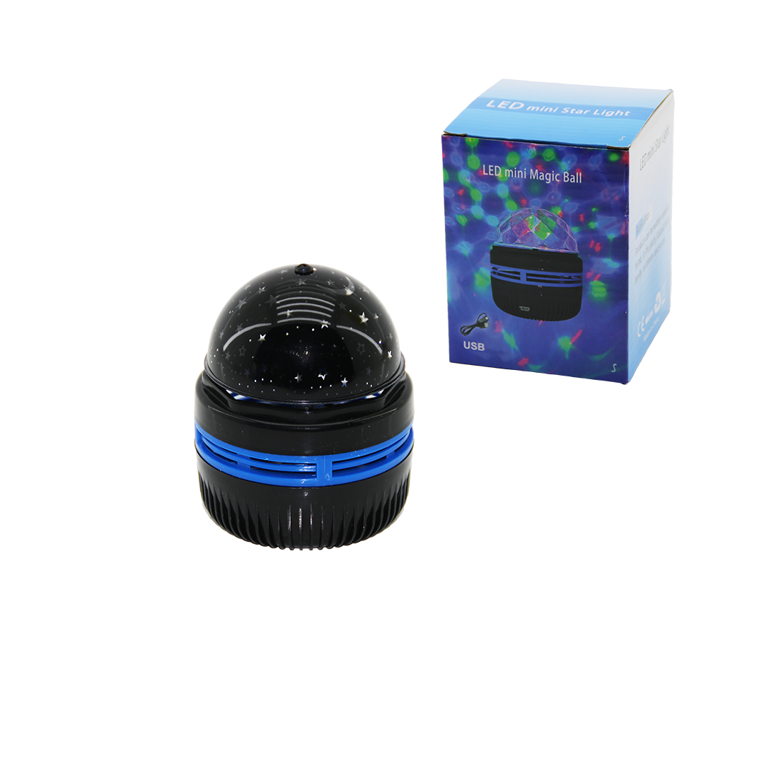 LED Mini Star Gece Lambası (USB &amp; Pil, Renk Değiştirme, Döner)