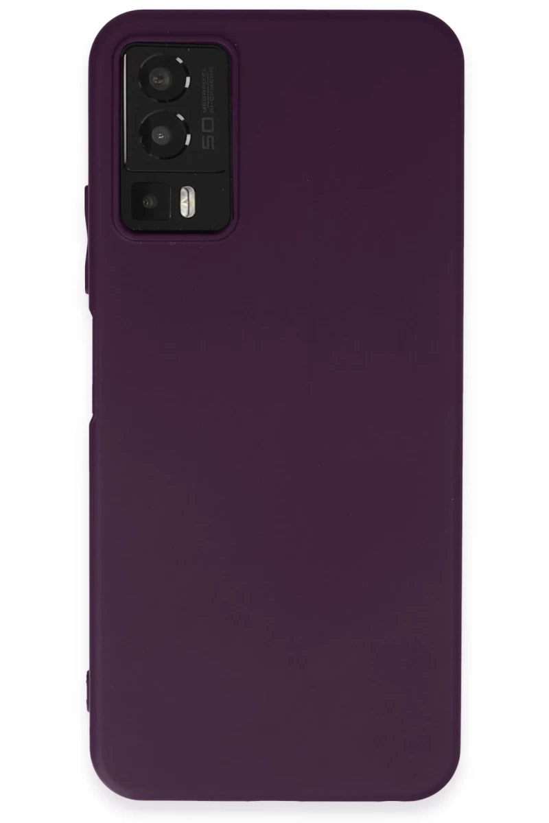 General Mobile GM 23 Kılıf First Silikon - Mor