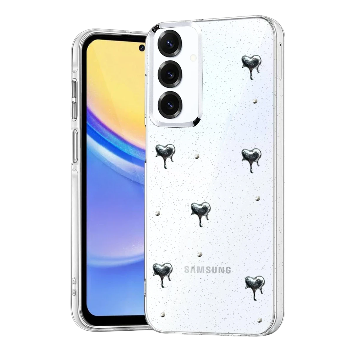 Samsung Galaxy A24 4G Fiyonk Desenli Kapak - Desen 1